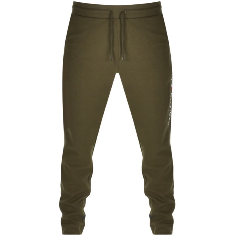 Alternative Image for ProductTommy Hilfiger Lounge Hooded Tracksuit Army Green3